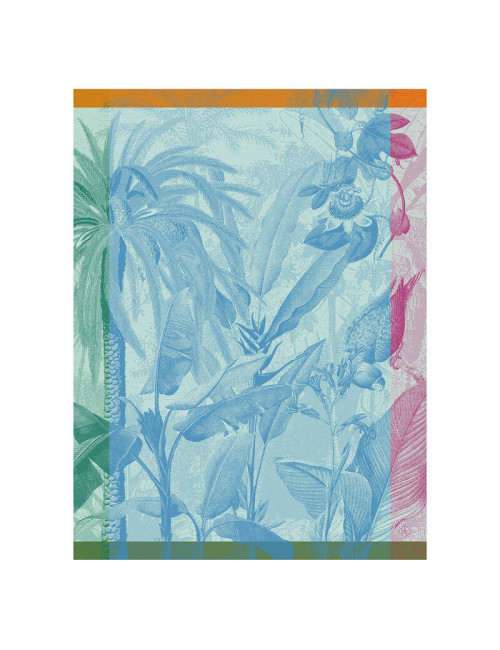 Torchon Equateur Le Jacquard Français en coton - 3 coloris