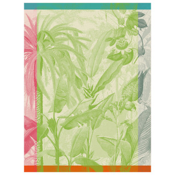 Torchon Equateur Le Jacquard Français en coton - 3 coloris