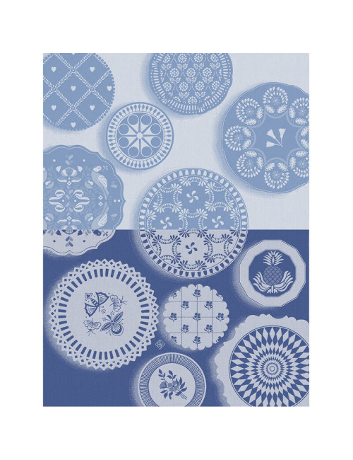 Torchon Faïence Le Jacquard Français en coton - 3 coloris