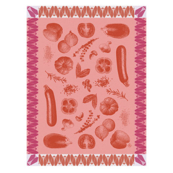Torchon Ratatouille Le Jacquard Français en coton - 3 coloris