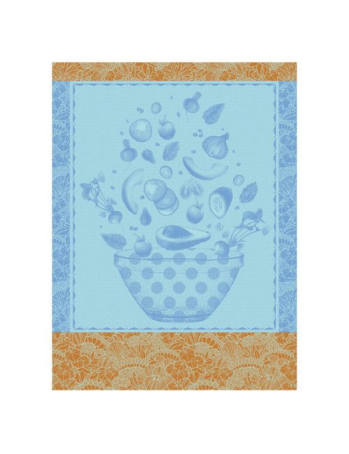 Torchon Salade d'été Le Jacquard Français en coton - 3 coloris