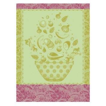 Torchon Salade d'été Le Jacquard Français en coton - 3 coloris