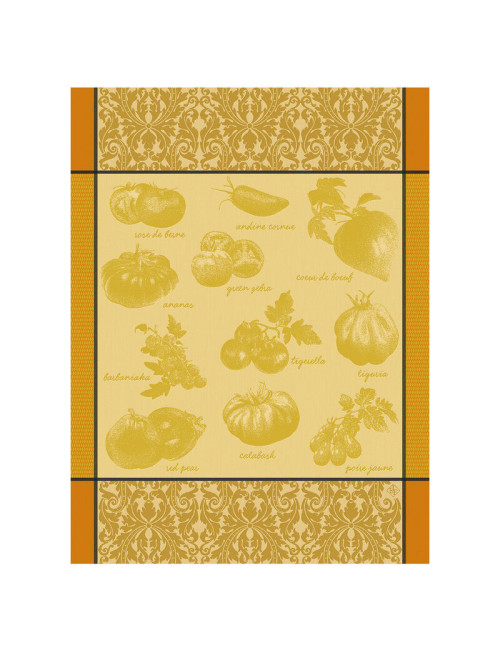 Torchon Tomates Le Jacquard Français en coton - 3 coloris