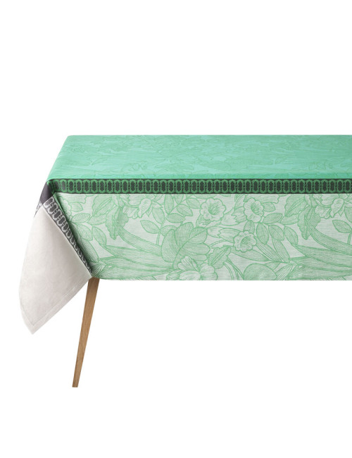 Nappe Escapade Tropicale Le Jacquard Français lin - 3 coloris 4 tailles