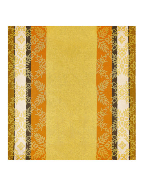 4 serviettes de table Mumbai coton Le Jacquard Français - 3 coloris