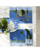 4 sets de table Escapade Tropicale en lin Le Jacquard Français - 3 coloris