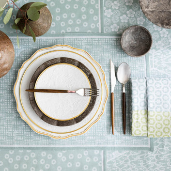 4 sets de table Wagara coton Le Jacquard Français - 3 coloris