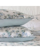 2 taies d'oreiller Manuka Ciel Le Jacquard Français coton - 2 dimensions