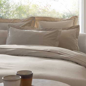 2 taies d'oreiller Portofino Le Jacquard Français coton - 2 coloris 2 dimensions