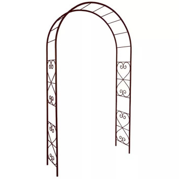 Arche de jardin Louis Moulin Romantique fer vieilli en acier