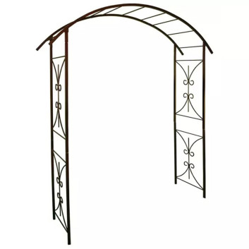 Arche de jardin Louis Moulin décor Pont fer vieilli en acier
