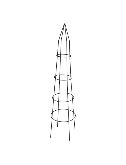 Support tuteur pour grimpantes Louis Moulin en acier Tipi - anthracite