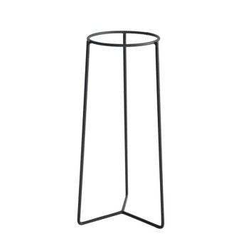 Tripode extérieur porte plante Louis Moulin anthracite acier - 3 tailles