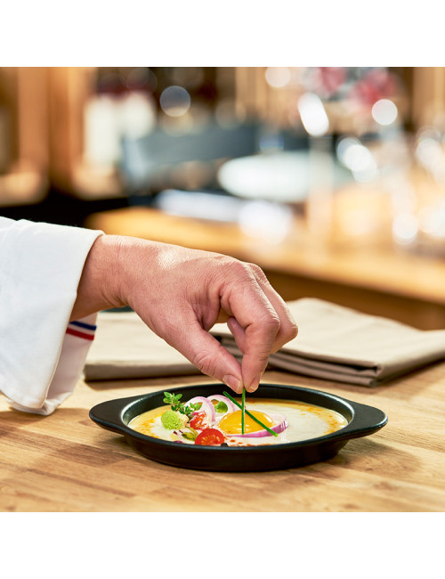 Plat à oeuf en fonte CHASSEUR 16cm - 2 coloris