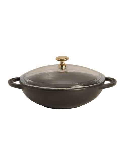 Mini wok en fonte CHASSEUR 18cm - 3 coloris