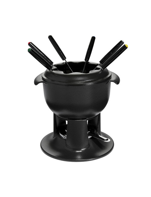 Fondue bourguignonne en fonte CHASSEUR 21cm - 2 coloris