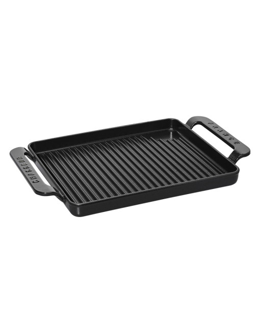 Grill rectangulaire en fonte CHASSEUR 42x24cm - 3 coloris