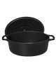 Cocotte ovale en fonte CHASSEUR 35cm - 2 coloris