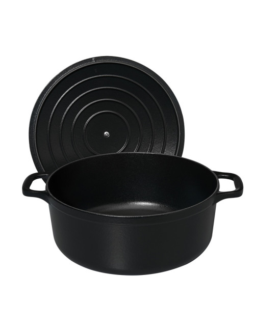 Cocotte en fonte CHASSEUR 22cm - 2 coloris