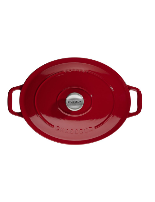 Cocotte ovale en fonte CHASSEUR 33cm - 6 coloris