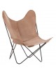 Fauteuil AA Butterfly Airborne Lodge croute de cuir