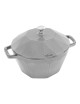 Cocotte en fonte STAUB diamant Gris graphite 22cm