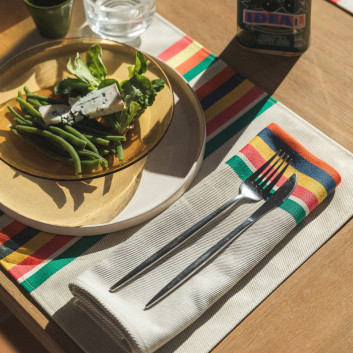 Serviette de table ARTIGA Mauléon - 6 coloris