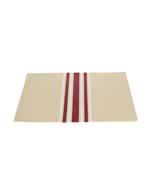 Set de table enduit ARTIGA Corda Métis 70% coton 30% lin - 2 coloris