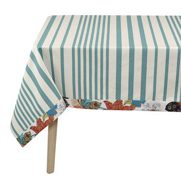 Nappe ARTIGA Adour Thevenon fleurs en 100% coton - 3 coloris 3 tailles