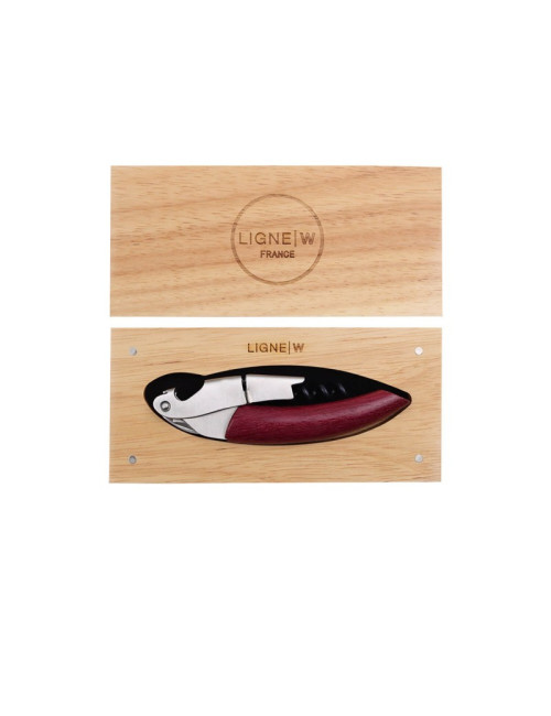 Sommelier LIGNE W Collection W Signature bois d'amarante écrin bois