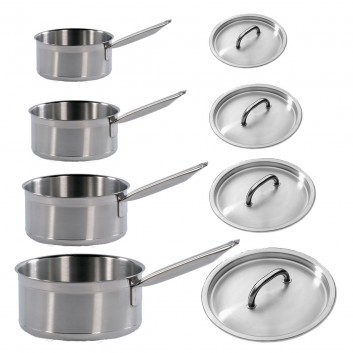 Batterie 4 casseroles Tradition Matfer