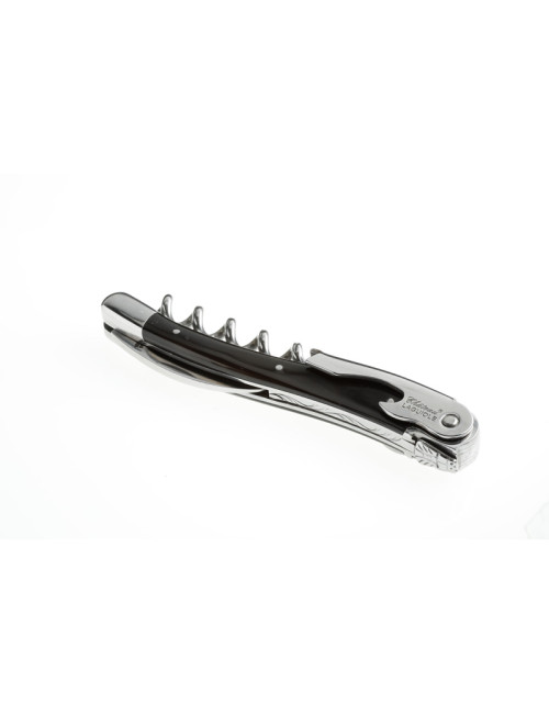 Couteau sommelier CHATEAU LAGUIOLE Collection Classic Corne noire