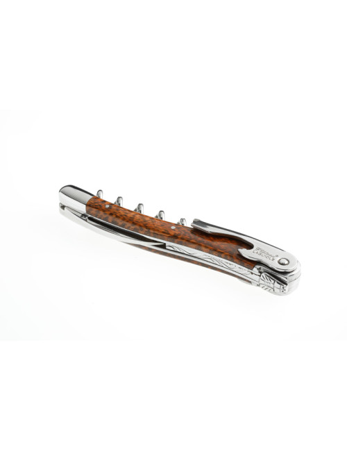 Couteau sommelier CHATEAU LAGUIOLE Collection Classic Bois d'amourette
