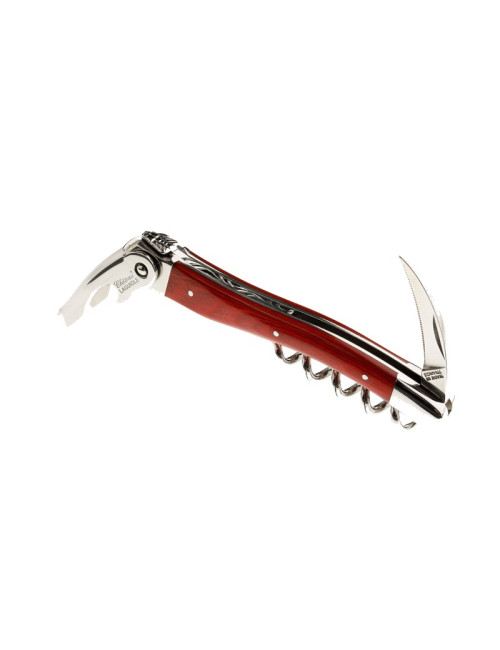 Couteau sommelier CHATEAU LAGUIOLE Collection Classic Stamina rouge