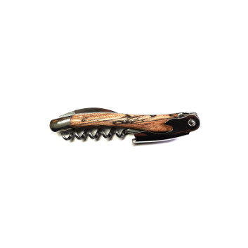 Couteau sommelier CHATEAU LAGUIOLE Collection Classic Bois de hêtre debout
