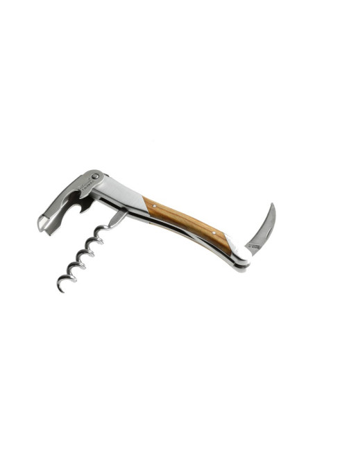 Couteau sommelier CHATEAU LAGUIOLE Collection Grand Cru Bois d'Olivier