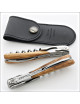 Couteau sommelier CHATEAU LAGUIOLE Collection Melchior Bois d'Olivier