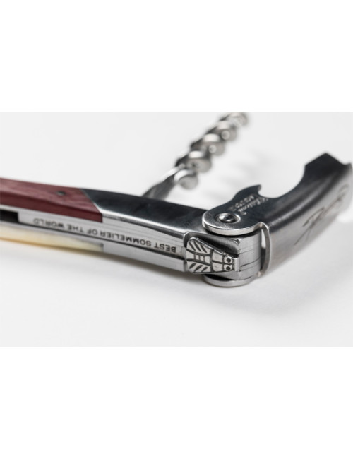 Couteau sommelier CHATEAU LAGUIOLE Collection Meilleur Sommelier du Monde Raimonds Tomsons