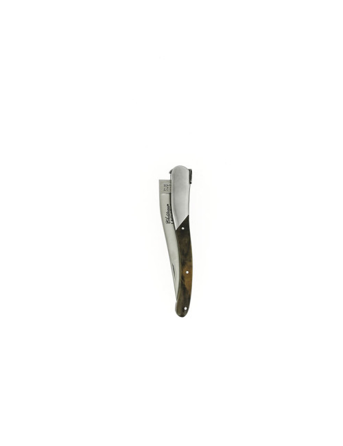 Couteau pliant CHATEAU LAGUIOLE Collection Signature Bois de Bruyère