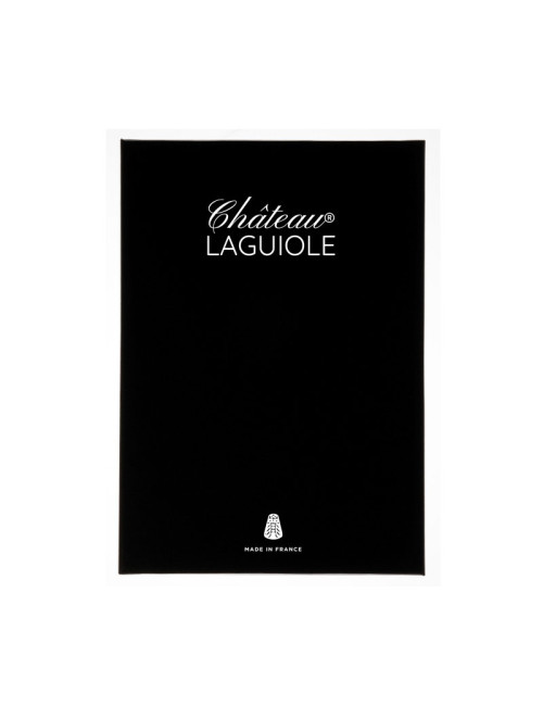 Coffret de 6 couteaux de table CHATEAU LAGUIOLE Collection Signature Bois de palissandre