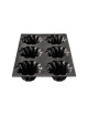 Moule à gâteau 6 briochettes FLEXIPAN en silicone 29.5x19.5cm