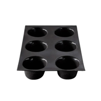 Moule à gâteau 6 muffins FLEXIPAN en silicone 29.5X19.5cm