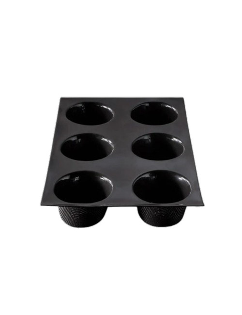 Moule à gâteau 6 muffins FLEXIPAN en silicone 29.5X19.5cm