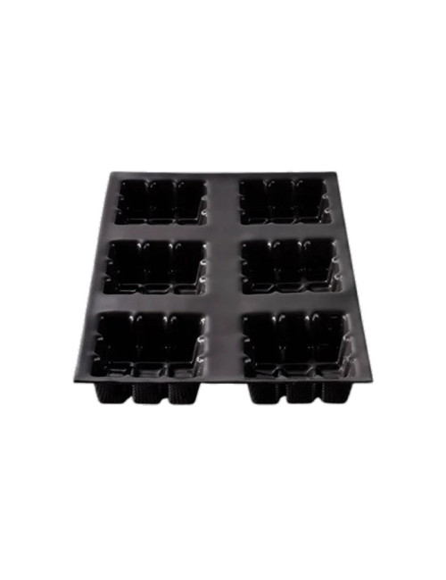 Moule à gâteau 6 petites tablettes FLEXIPAN en silicone 29.5X19.5cm