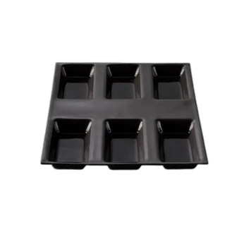 Moule à gâteau 6 financiers FLEXIPAN en silicone 24.5X19.5cm