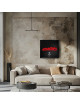 Cadre mural ERIC HARDY 50x50cm FERRARI SP3 acier et bois