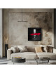 Cadre mural ERIC HARDY 50x50cm PORSCHE 917 N°23 acier et bois