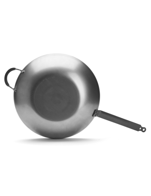 Wok bombé DE BUYER Minéral B en acier 40cm