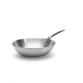 Wok DE BUYER Alchimy 28cm en inox