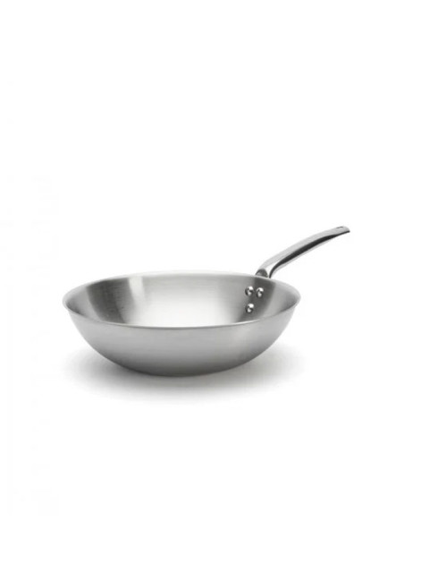 Wok DE BUYER Alchimy 28cm en inox